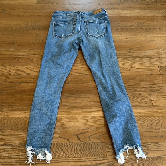 Express Women’s Mid Rise Ankle Jeggings - Size 6 - Picture 3 of 5